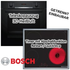 HERDSET Bosch Backofen mit