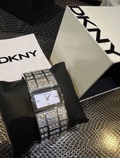 DKNY Damen Uhr Silber