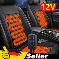 2Stück Auto Sitzauflage Sitzheizung Heizkissen Heizmatte 12V PKW 2 Heizstufen