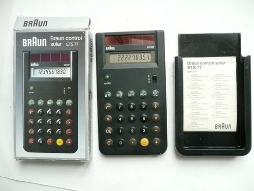 Braun solar 4777 - braun,
