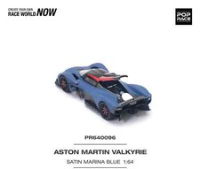 Aston Martin Valkyrie  Blue *** POP RACE 1:64 OVP