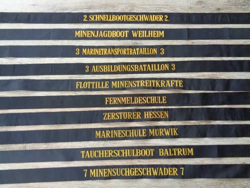 Mützenbänder bundesmarine - mützenbänder,