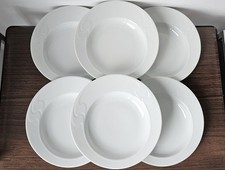 6 x Rosenthal Asimmetria weiß Suppenteller tiefe Teller Set 6-teilig