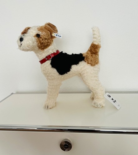 Steiff foxy fox terrier - steiff,