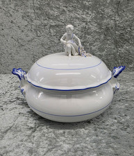 Meissen Ragout Terrine Putto Blauer Faden 1.Wahl antik