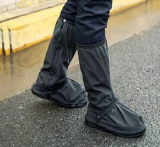 WASSERDICHTE MOTORRADSCHUHE STIEFEL REISSVERSCHLUSS UNISEX RUTSCHFEST VERSCHIEDENE GRÖßEN