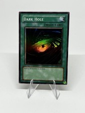 Yugioh! Dark Hole / Schwarzes Loch, LOB-E041, Super Rare, NM