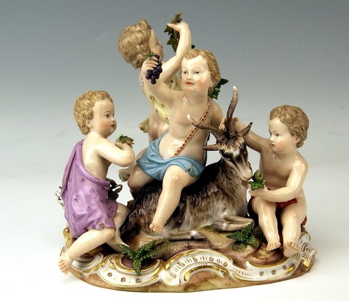 Meissen figur gruppe der - figur,