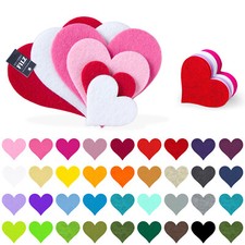 11 Filzherzen / Filz Herz