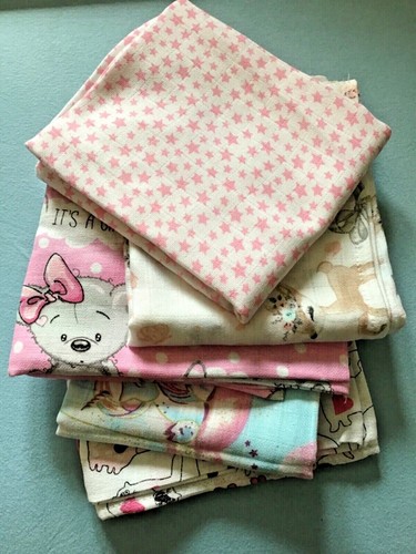 Spucktücher rosa oder bunt - ,