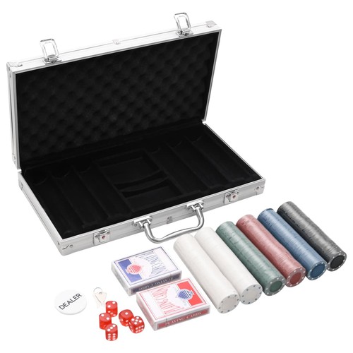 Pokerchips set pokerkoffer - pokerchips,