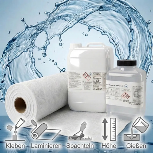 Epoxidharz glasmatte 225 - epoxidharz,