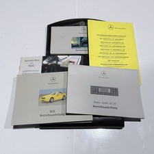 Mercedes Benz R170 SLK Mappe Bordbuch Etui Echtleder orig. MB Anleitung COC EWG