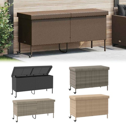 Gartentruhe mit rollen - rollen, poly