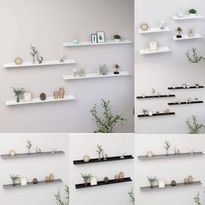 2/4er Wandregal Schweberegal Hängeregal Wandboard Bücherregal Wandboard Regal 