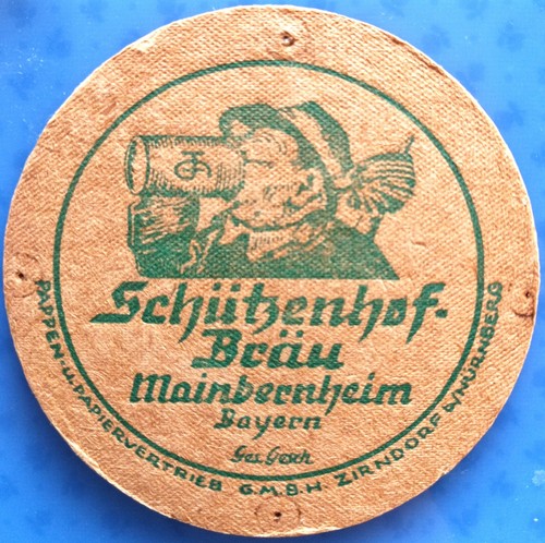 Alter dicker bierdeckel - alter, vk
