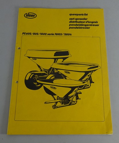 Teilekatalog vicon - teilekatalog,