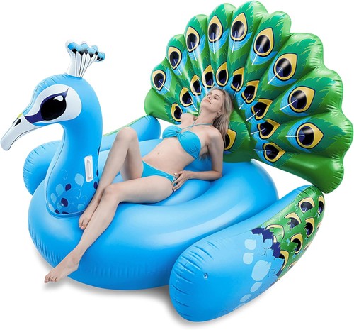 Pool floß pfau aufblasbar - floß,