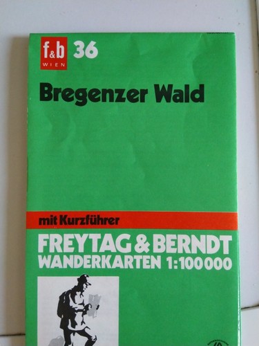 Bregenzer wald wanderkarte - bregenzer,