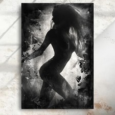 Leinwand Bild XXL Erotik Frau