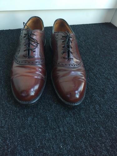Saddle shoes shell cordovan - shell,