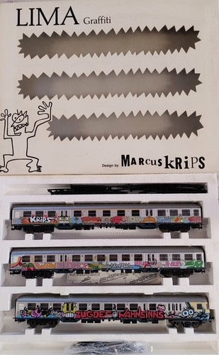 Lima graffiti set wagen h0 - lima,