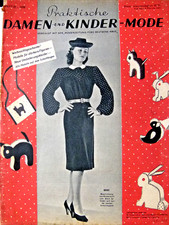 altes Modeheft von 1939 mit