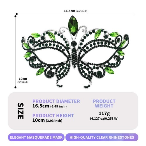 Gem butterfly eye decor - gem,