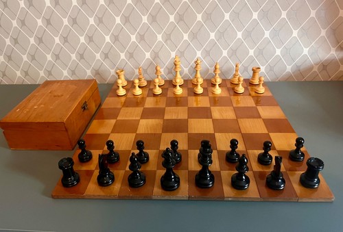 Schachspiel holz faltbares - schachspiel, holz,