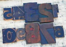 0-9 Zahlen-Mix Holzlettern