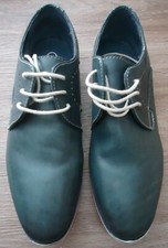 Top AM Shoe Company Business Schuhe Herren blau Gr. 42 Jugendweihe Konfirmation