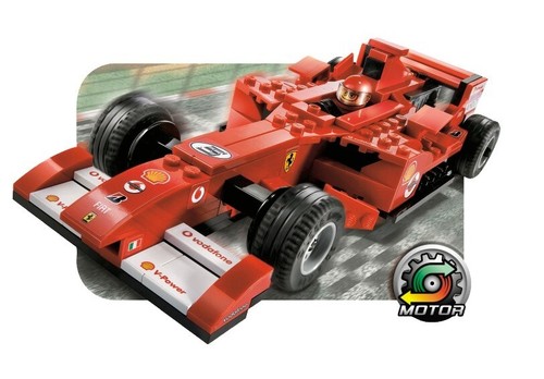 Lego racers ferrari 248 - lego, racers: