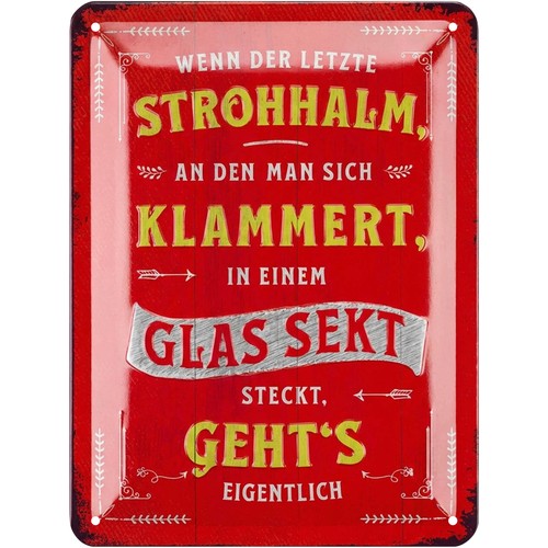 Blechschild retro bar schild - retro,