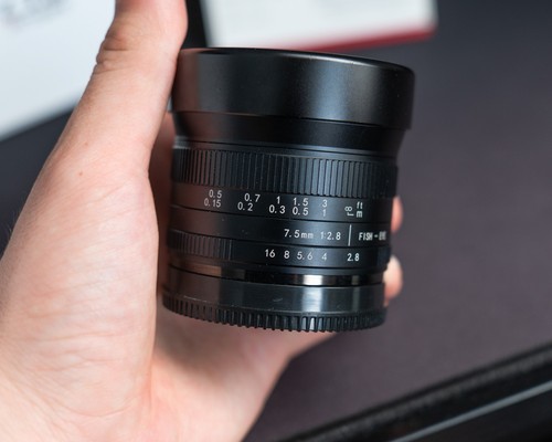 7artisans 5mm 8 - 7.5mm, f2.8