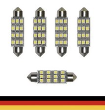 42mm Sofitte LED KFZ 3528 5x LED Canbus Licht Innenraum Schminkspiegel
