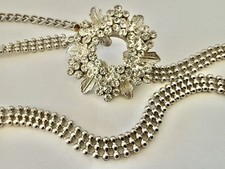 Edler silberner Strass