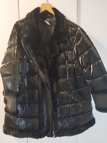 Jacke glanz mollig - neu, gr