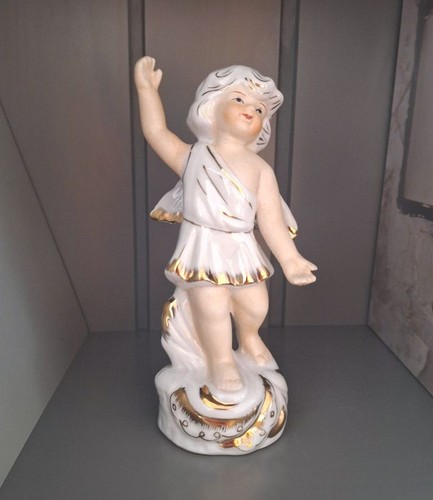 Porzellanfigur engel - engel, (putto)