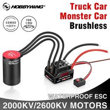 HOBBYWING QuicRun 150A 3-6S wasserdichte bürstenlose ESC-Motoren für 1/8 RC-Auto