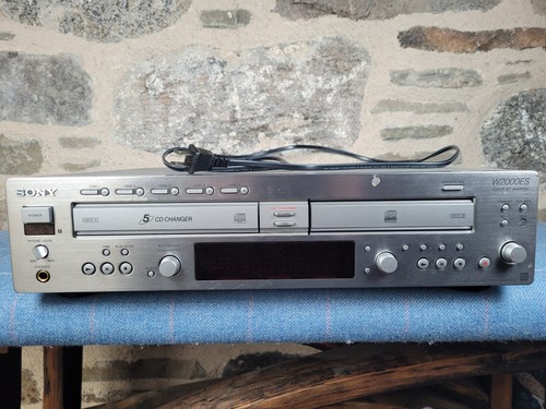 Sony rcd w2000es 5 - -, disc