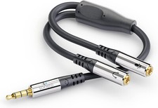 Audio Klinken Y-Adapter Kabel