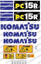 Komatsu PC15R Gräber