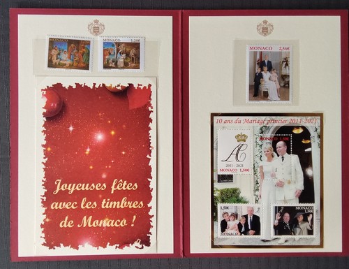 Mappe mit briefmarken 1 - 3,