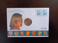Numisbrief Monaco "La
