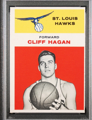 1961 fleer basketball cliff - fleer,