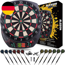 Dartscheibe Elektronisch,Elektronische Dartscheibe Mit 12 Pfeilen Elektronisches