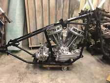 Harley Davidson Starrrahmen , Motor und Getriebekit