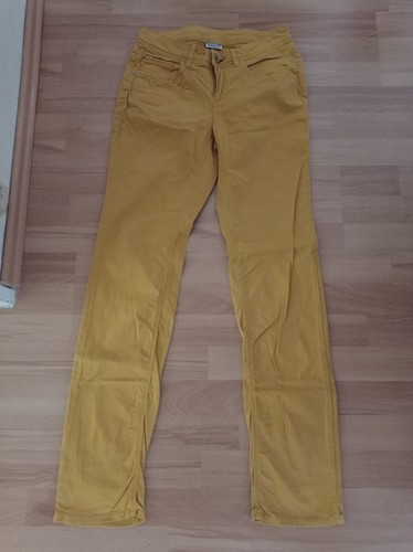 Hose damen senfgelb 36 - hose, gr.
