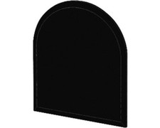 Funkenschutzplatte Glas