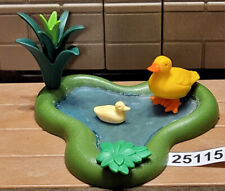 PLAYMOBIL  5120 Hofladen Teich Wasser Tümpel Ente Pflanze Kücken Bauernhof